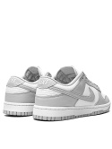 Buty NIKE Dunk Low - Grey Fog - Szaro-białe