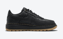 Nike Air Force 1 Luxe black gum