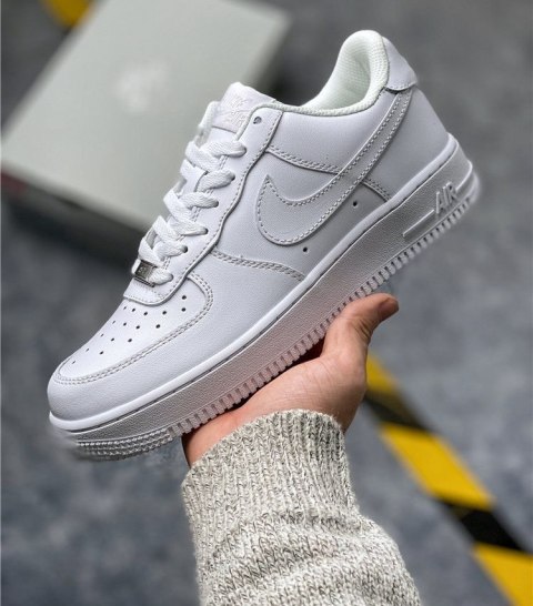 Nike Air Force One low - całe białe