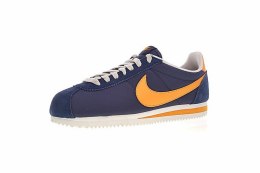 Nike Cortez - czarno pomarańczowe